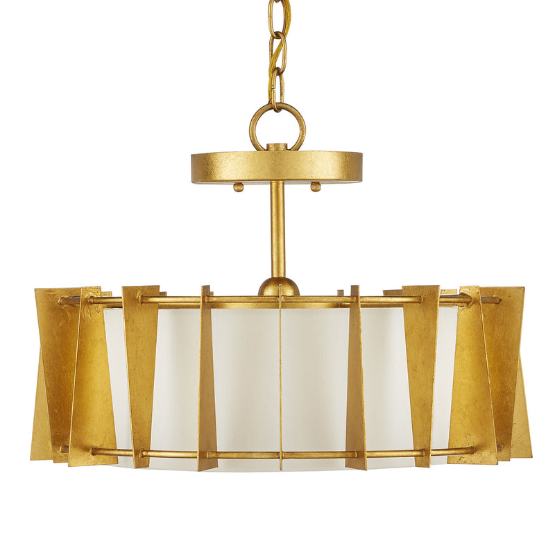 Currey & Co Berwick Semi-Flush Ceiling Mount - Final Sale