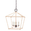 Currey & Co Denison Rattan Lantern