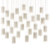 Currey & Co Escenia 30-Light Multi-Drop Pendant