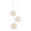 Currey & Co Piero 3-Light Multi-Drop Pendant