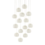 Currey & Co Piero Round 15-Light Multi-Drop Pendant