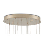 Currey & Co Piero Round 15-Light Multi-Drop Pendant