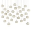 Currey & Co Piero 30-Light Multi-Drop Pendant