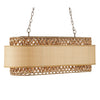 Currey & Co Isola Linear Chandelier