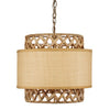 Currey & Co Isola Linear Chandelier