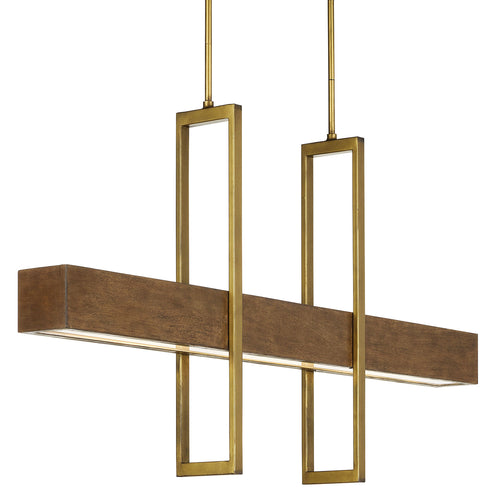 Currey & Co Tonbridge Linear Chandelier