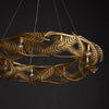 Aviva Stanoff for Currey & Co Queenbee Palm Ring Chandelier - Final Sale