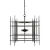 Currey & Co Steelhouse Chandelier - Final Sale