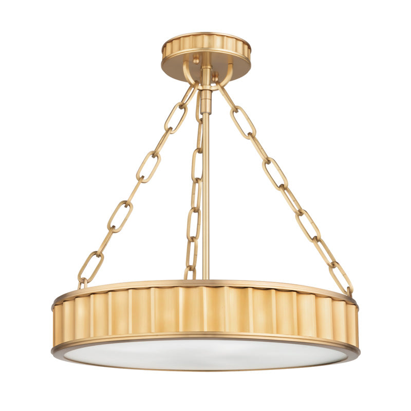 Hudson Valley Lighting Middlebury Round Semi Flush Ceiling Mount