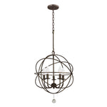 Crystorama Solaris 5-Light Mini Chandelier