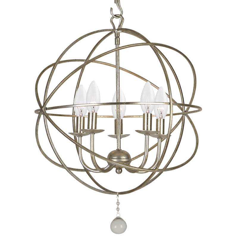 Crystorama Solaris 5-Light Mini Chandelier