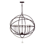 Crystorama Solaris 9-Light Sphere Chandelier