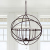 Crystorama Solaris 9-Light Sphere Chandelier