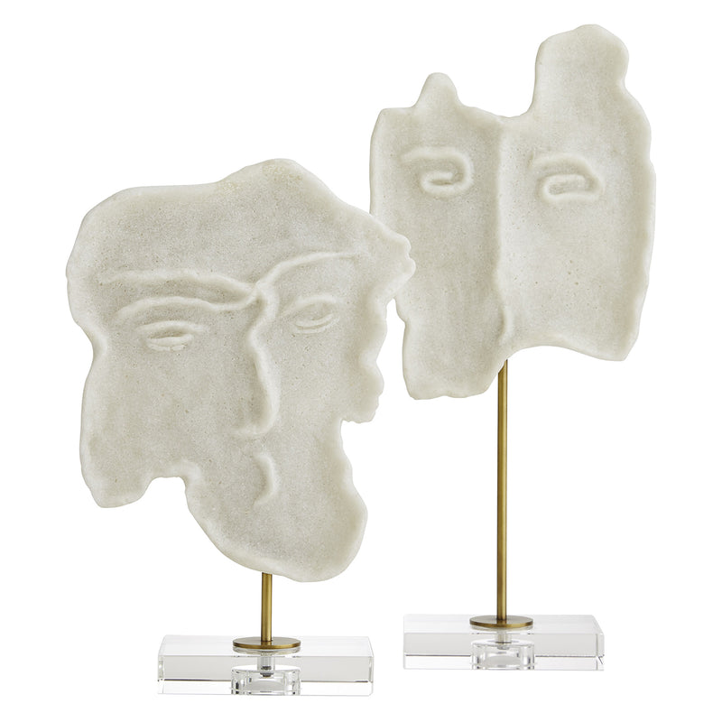 Arteriors David Sculpture Set of 2