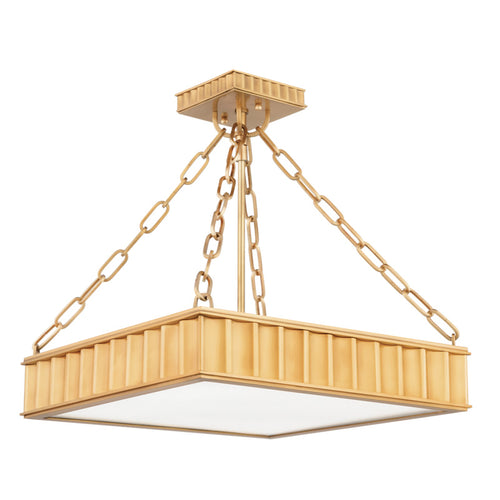 Hudson Valley Lighting Middlebury Square Semi Flush Ceiling Mount