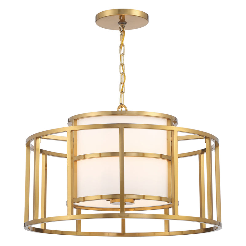 Brian Patrick Flynn For Crystorama Hulton 5-Light Chandelier