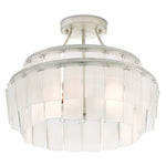 Currey & Co Vintner Blanc Semi-Flush Mount