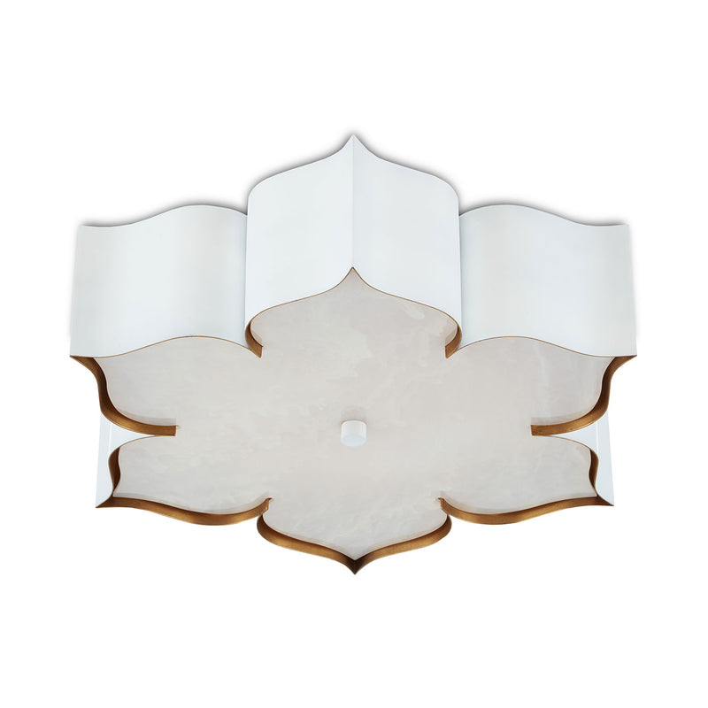 Currey & Co Grand Lotus Flush Mount