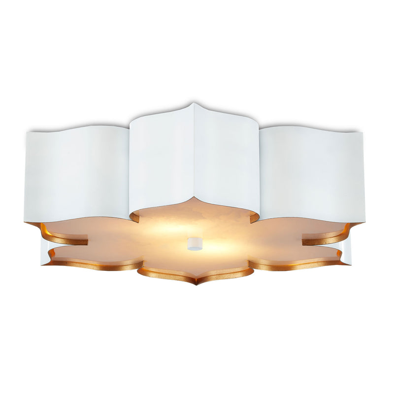 Currey & Co Grand Lotus Flush Mount