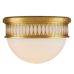 Bunny Williams for Currey & Co Lola Flush Ceiling Mount