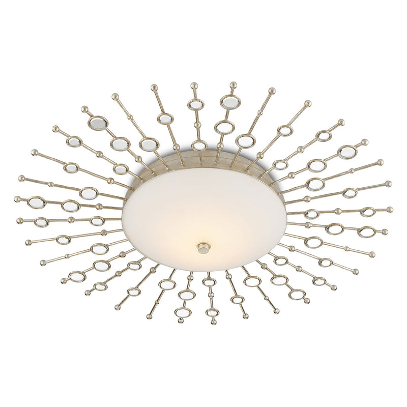 Currey & Co Planisphere Flush Ceiling Mount