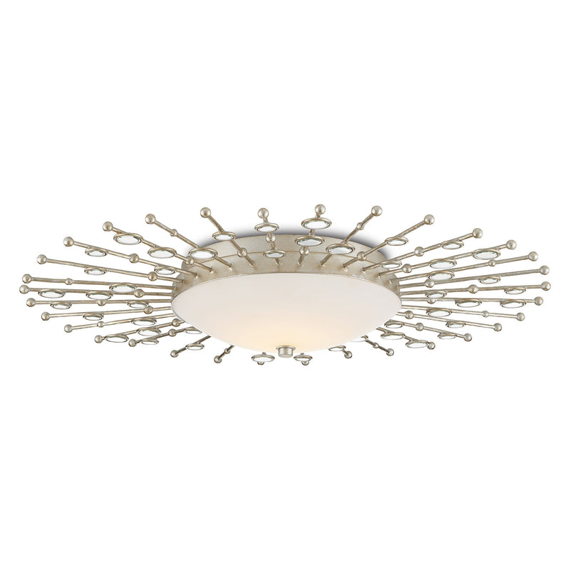 Currey & Co Planisphere Flush Ceiling Mount