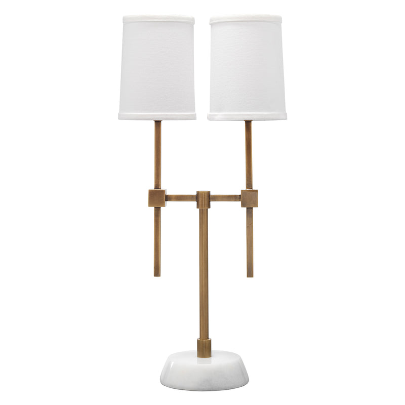 Jamie Young Minerva Twin Shade Console Lamp