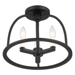 Crystorama Abbott Semi Flush Ceiling Mount