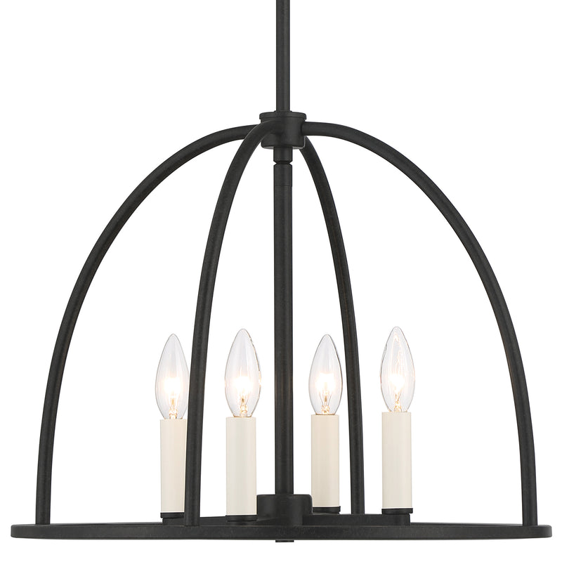 Crystorama Abbott 4-Light Chandelier