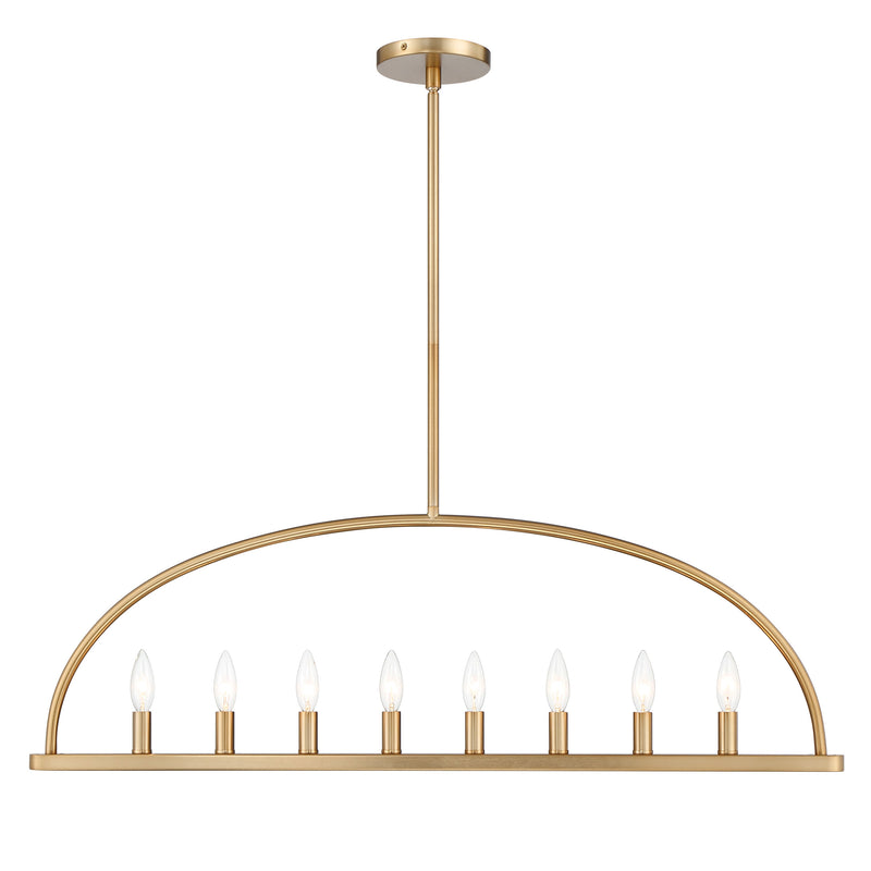 Crystorama Abbott Linear Chandelier