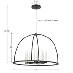 Crystorama Abbott 8-Light Chandelier