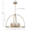 Crystorama Abbott 8-Light Chandelier