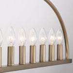 Crystorama Abbott Linear Chandelier