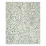 Alta Medallion Blue Hand Tufted Rug