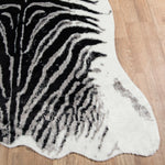 Safari Zebra Machine Made Rug