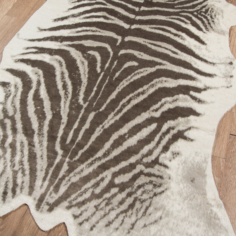 Safari Zebra Machine Made Rug