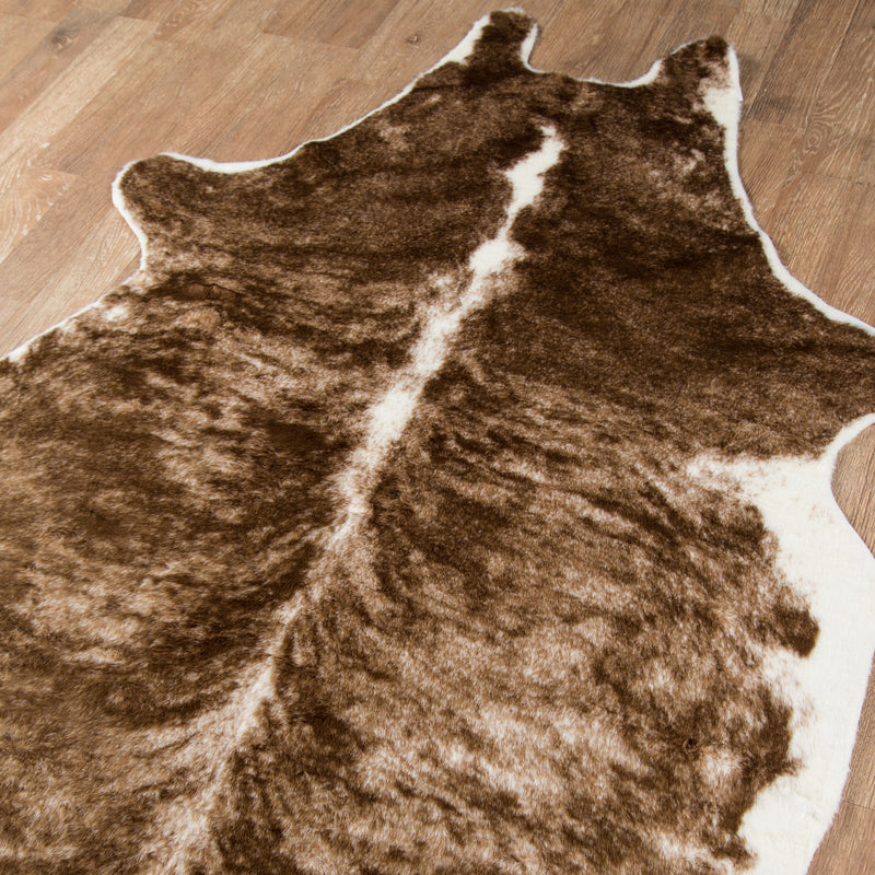 Safari Cowhide Machine Made Rug