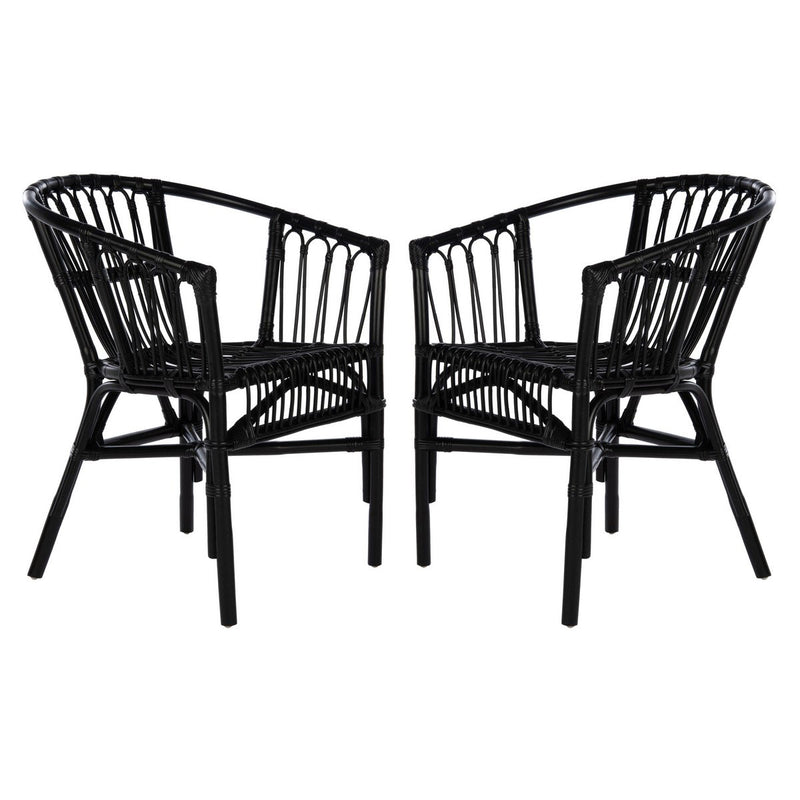 Hickey Rattan Accent Chair Set of 2