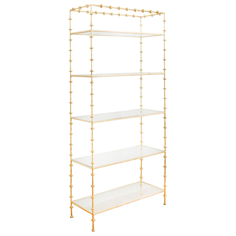 Worlds Away Addie Sculpted Etagere