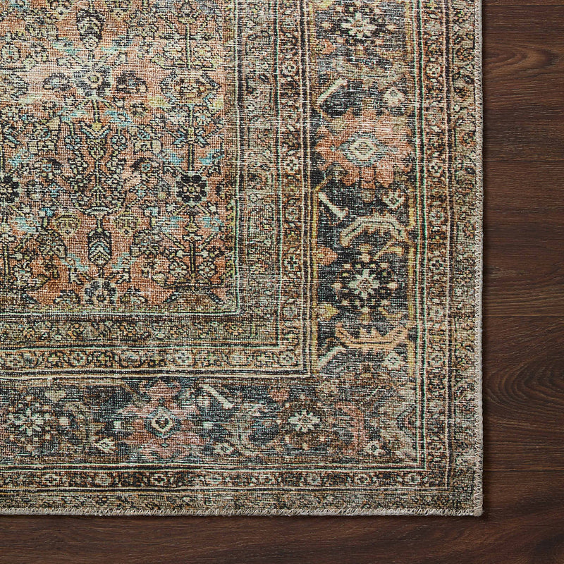 Loloi II Adrian Terracotta/Multi Power Loomed Rug