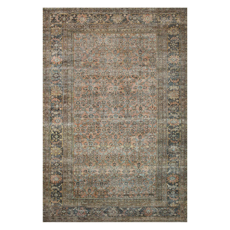 Loloi II Adrian Terracotta/Multi Power Loomed Rug