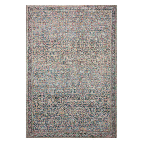 Loloi II Adrian Denim/Multi Power Loomed Rug