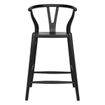 Noir Zola Counter Stool