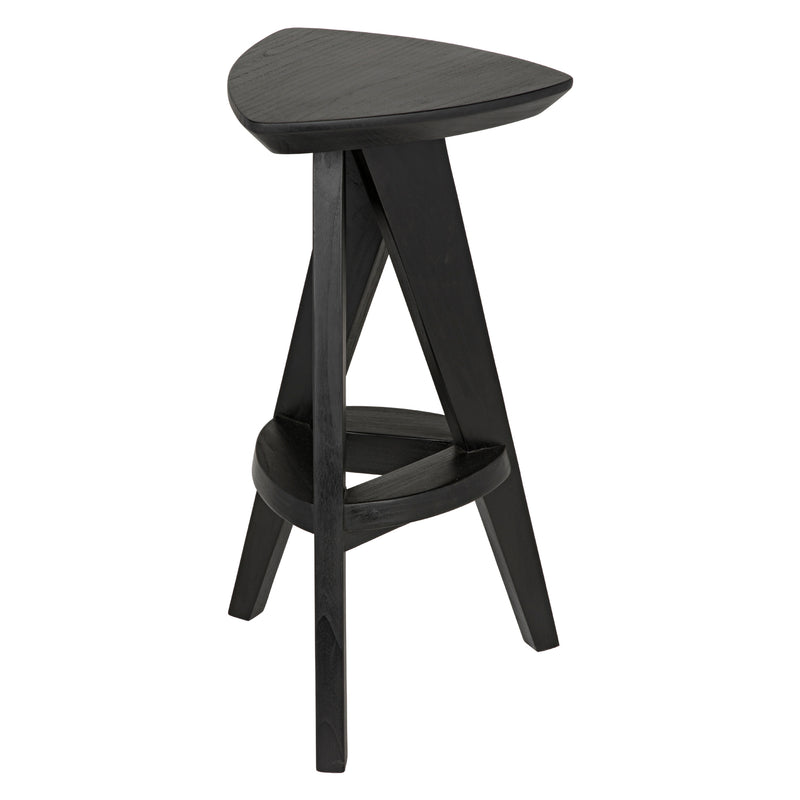 Noir Twist Counter Stool