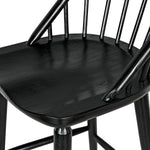 Noir Gloster Bar Chair