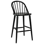 Noir Gloster Bar Chair