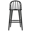 Noir Gloster Bar Chair