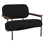 Noir Zeus Lounge Chair