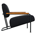 Noir Zeus Lounge Chair