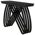 Noir Infinity Console Table